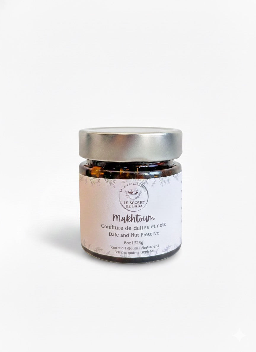Makhtoum ( Date & nut preserve)