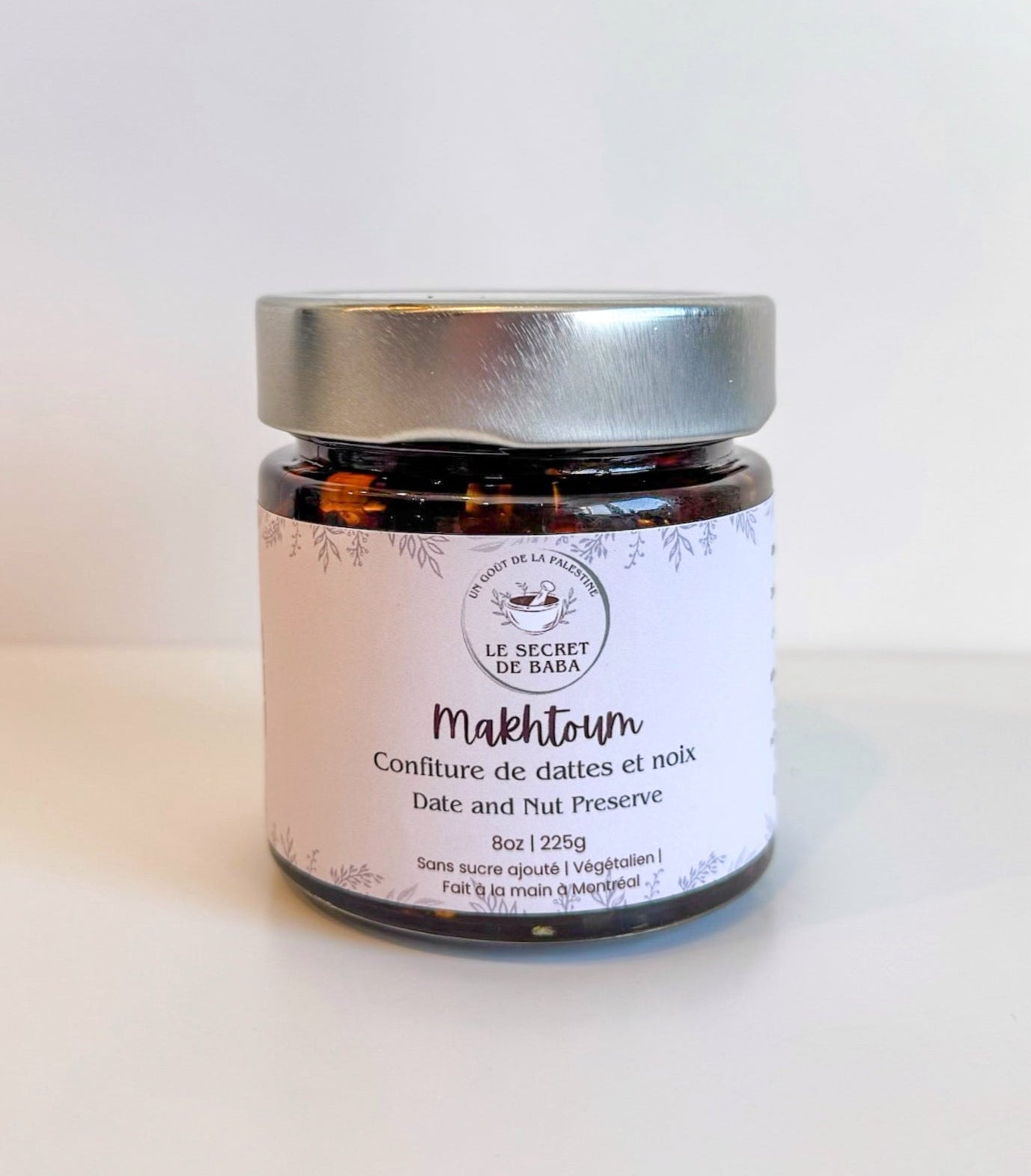 Makhtoum ( Date & nut preserve)