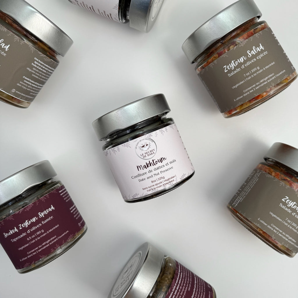 Makhtoum ( Date & nut preserve)